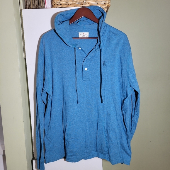 Psycho Bunny Other - Psycho Bunny  long sleeve pullover lightweight hoodie shirt top blue 2XL XXL